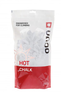 Ocún Hot Chalk magnēzija 250 g iepakojums