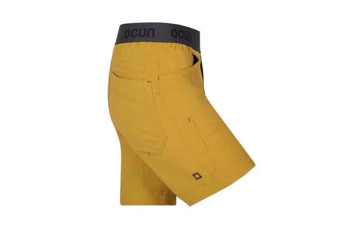 Ocún Mánia Shorty šorti Yellow Dried Tobacco krāsā mugurskatā