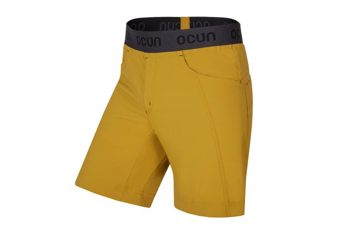 Ocún Mánia Shorty šorti Yellow Dried Tobacco krāsā priekšskatā