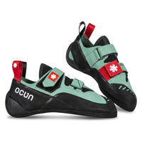 Ocún Striker QC Malachite Green kāpšanas apavs kreisajā sānskatā