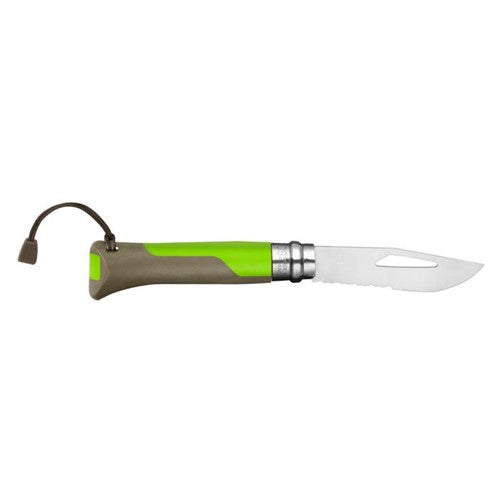 Opinel knife Outdoor Earth-Green 08