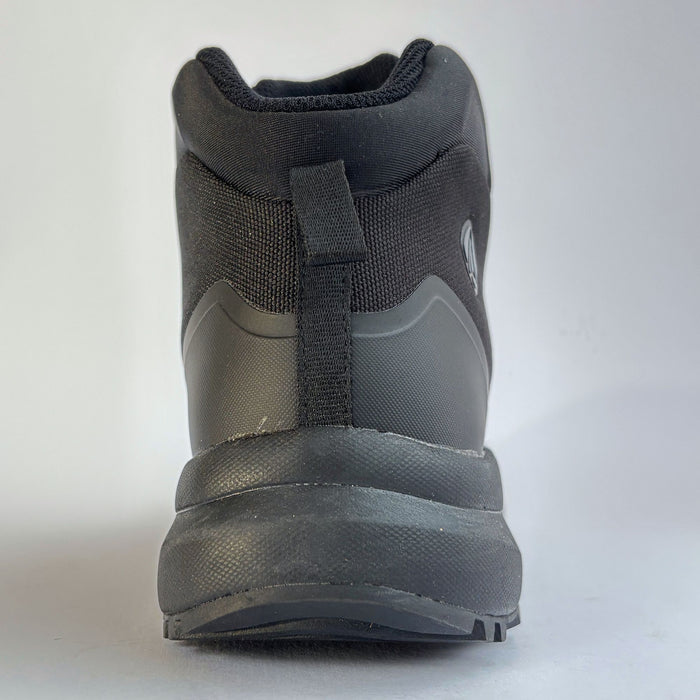 humtto vīriešu trekinga zābaks melns, ūdensnecaurlaidīgs ar pastiprinātu papēža daļu, piemērots pārgājieniem un aktīvai atpūtai