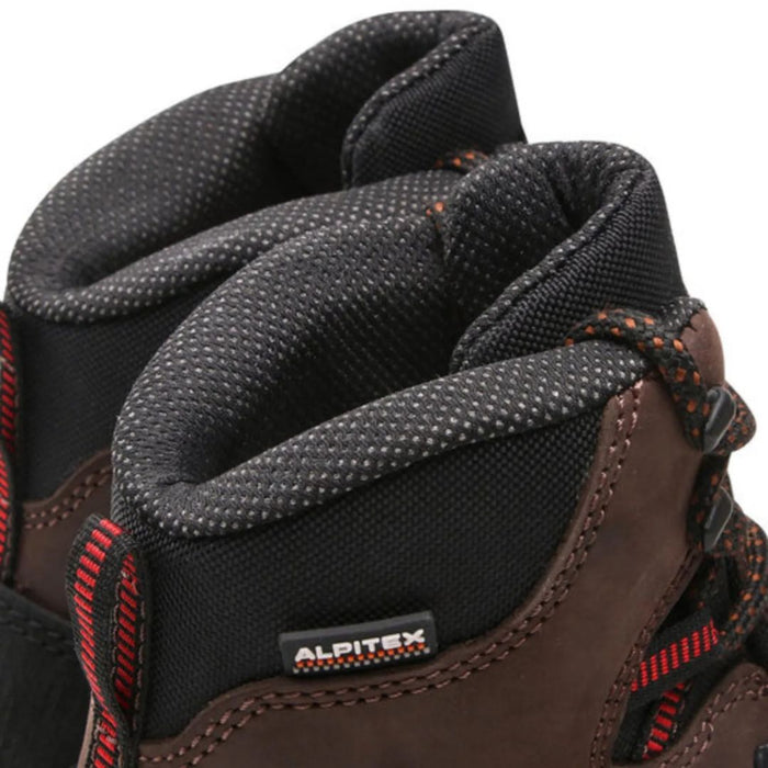 Pārgājienu zābaki Alpina Prima Mid Classic skats no iekšpuses