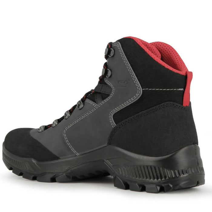 alpina helios 2.0 pārgājienu zābaki, melni, ādas un sintētiskais materiāls, piemēroti trekingam un pārgājieniem latvijā