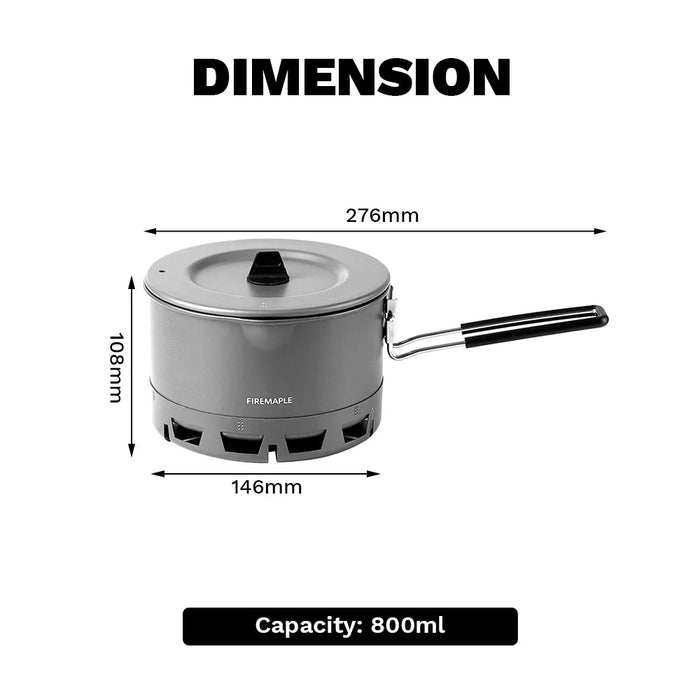Ramen Pot Fire-Maple Petrel 800 ml