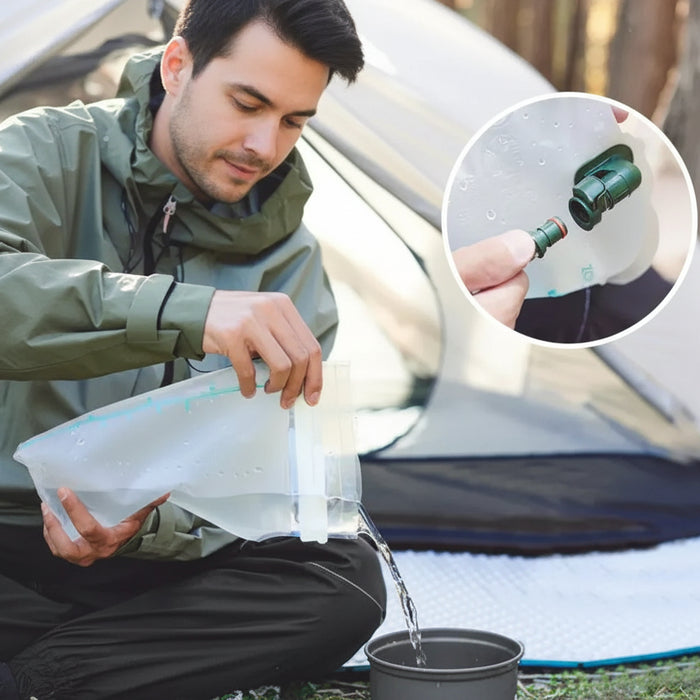 Питьевая система Naturehike 2L резервуар для воды с трубкой прозрачный