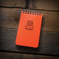Waterproof Pocket Notebook Rite in the Rain OR35 3 x 5 inch Blaze Orange