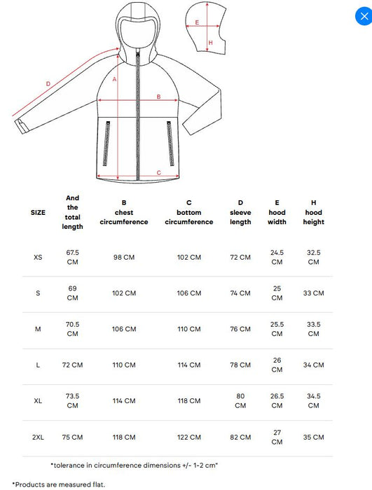 Rain Jacket Alpinus Selenga blue 10,000 mm