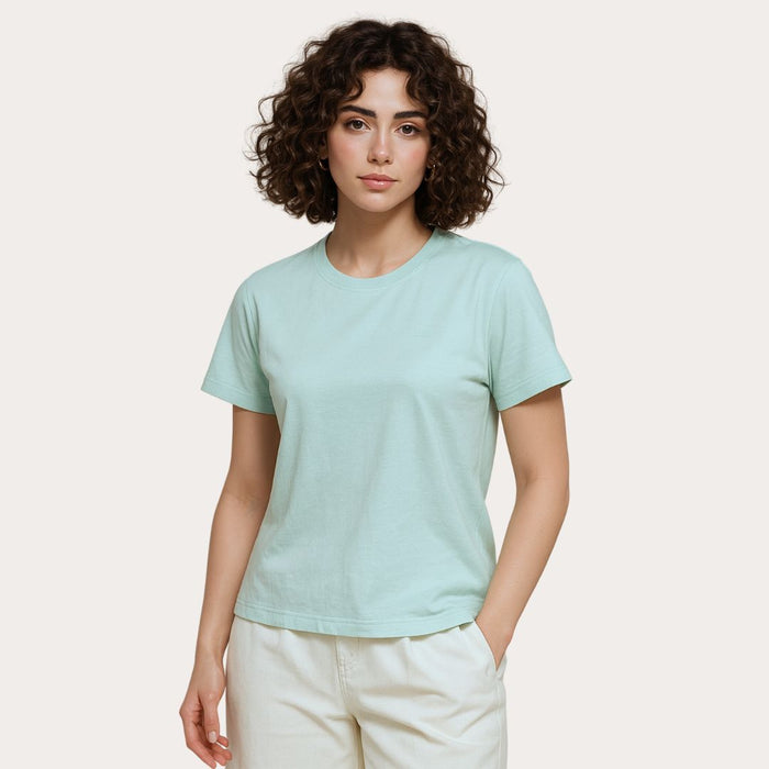 Humtto ātri žūstošs Sporta sieviešu T-krekls gaiši zaļš