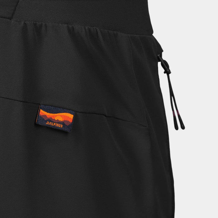 Alpinus Tatlica sieviešu ātri žūstošas pārgājienu bikses melnā krāsā