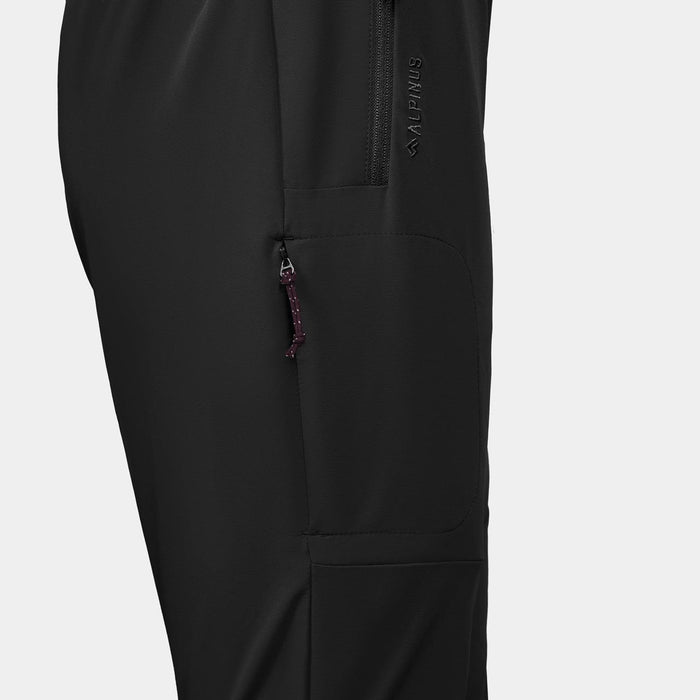 Alpinus Tatlica sieviešu ātri žūstošas pārgājienu bikses melnā krāsā