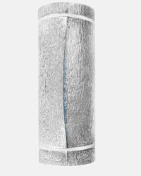 Bushmen Alu Foam mat izolējoša alumīnija folijas matracis ar elastīgajām lentēm, ērtai pārvadāšanai un komfortam.