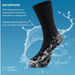 - Tanzant Warm Waterproof Socks Blue, aizsargājošas, ūdeni necaurlaidīgas un elpojošas zeķes ar ergonomisku dizainu un inovatīvo Porelle membrānu, ideāli piemērotas makšķerēšanai, pārgājieniem un āra aktivitātēm skarbos apstākļos, Tanzant