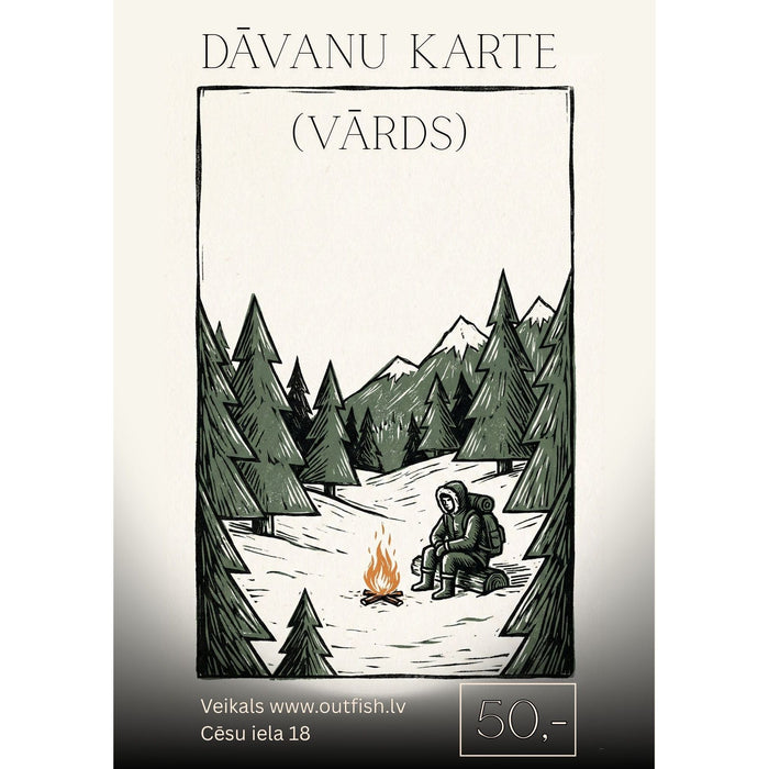 Dāvanu Karte "Klusums ir godīgākais sarunu biedrs."