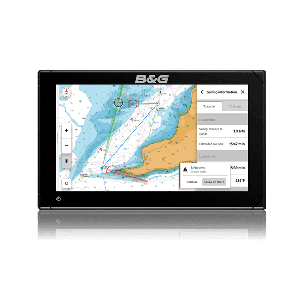 B&G Zeus 3S 9 MFD with World Basemap