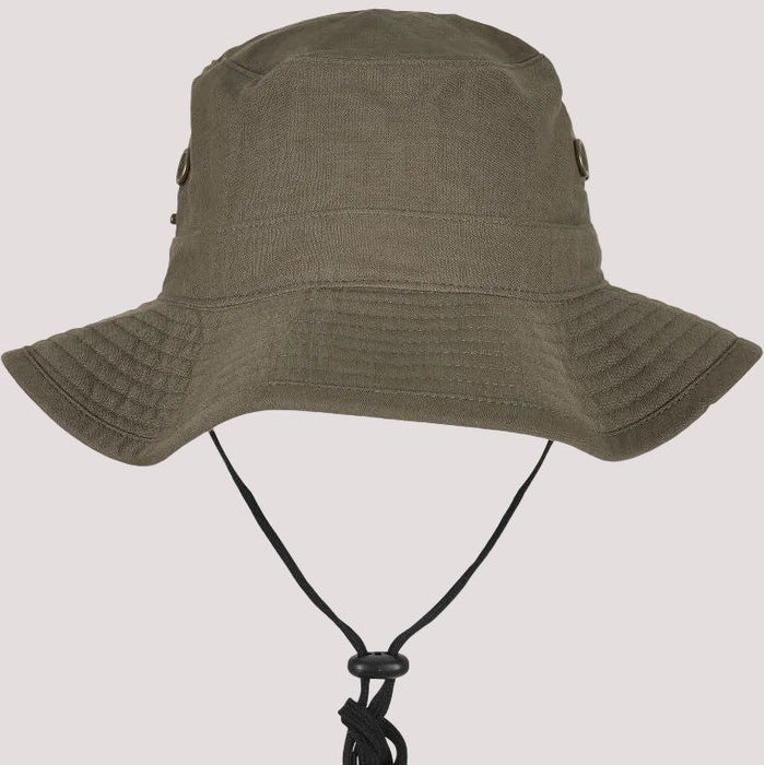 Angler Hat – Flexfit – Dark Olive – 97% Cotton / 3% Elastane – 200 gsm