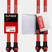 Alpinus Braunberg Nordic Walking Poles – Red