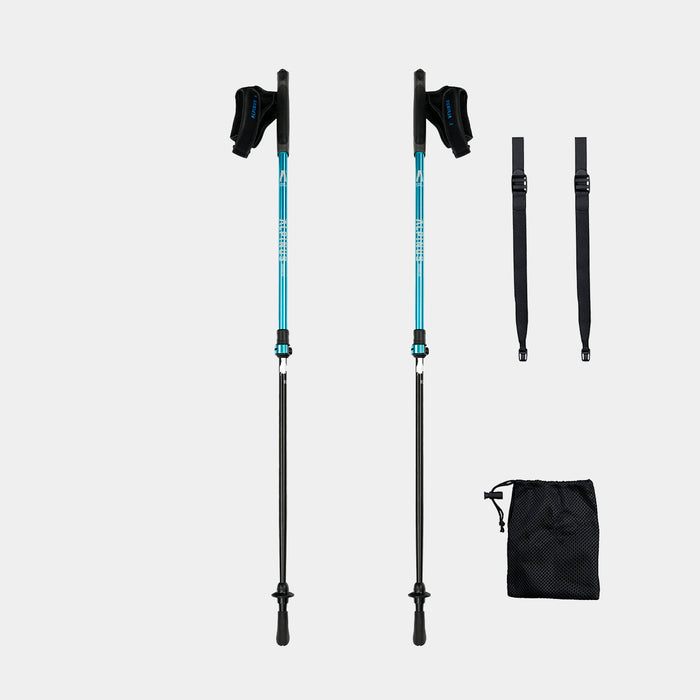 Alpinus Lysefjord Nordic Walking Poles – Blue