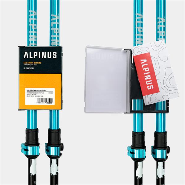 Alpinus Lysefjord Nordic Walking Poles – Blue