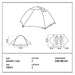 Alpinus Velebit 2 ALU Tent