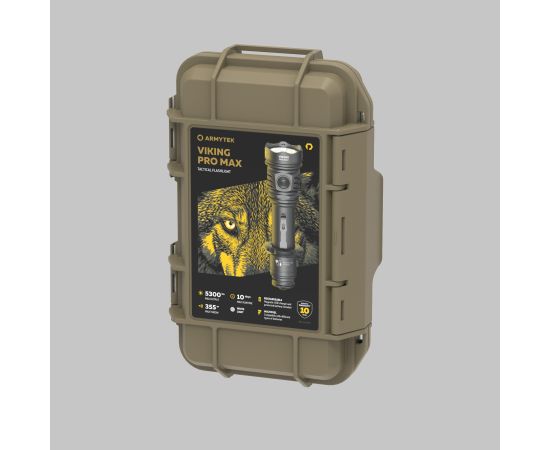 Armytek Viking Pro Max ar baltu gaismu – jaudīgs taktiskais LED lukturis, produkta foto 25