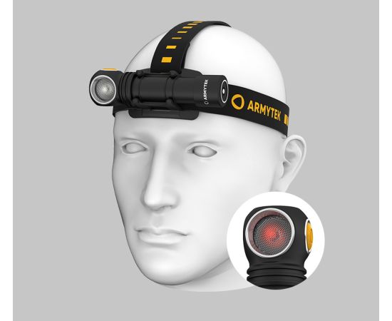 Armytek Wizard C2 WR ar baltu gaismu – galvas lukturis ar baltu un sarkanu gaismu, produkta foto 22