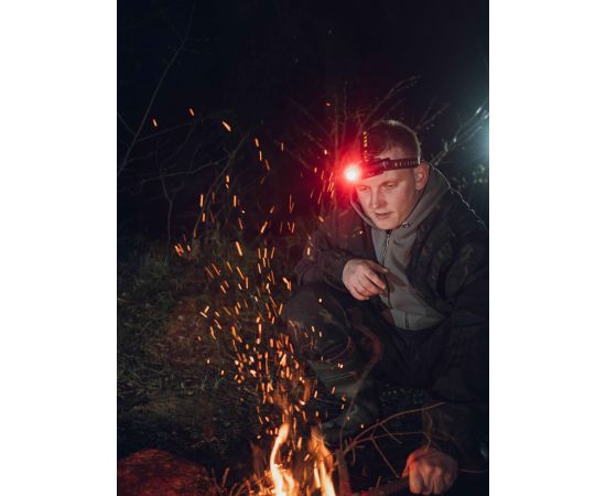 Armytek Wizard C2 WR ar baltu gaismu – galvas lukturis ar baltu un sarkanu gaismu, produkta foto 28